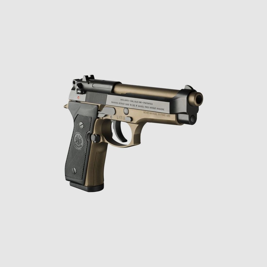Pistolet Beretta 92 FS brązowy 5" kal. 9x19 | 15 strzałów, zdjęcie 6 z 6