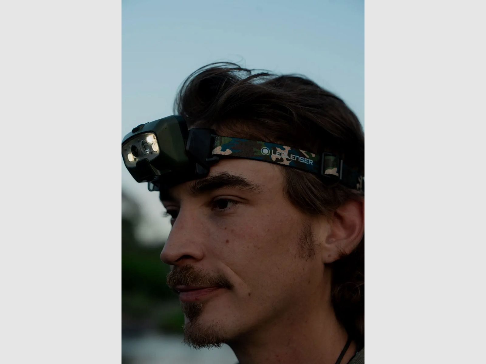 Ledlenser lampada frontale HF8R Core RGB