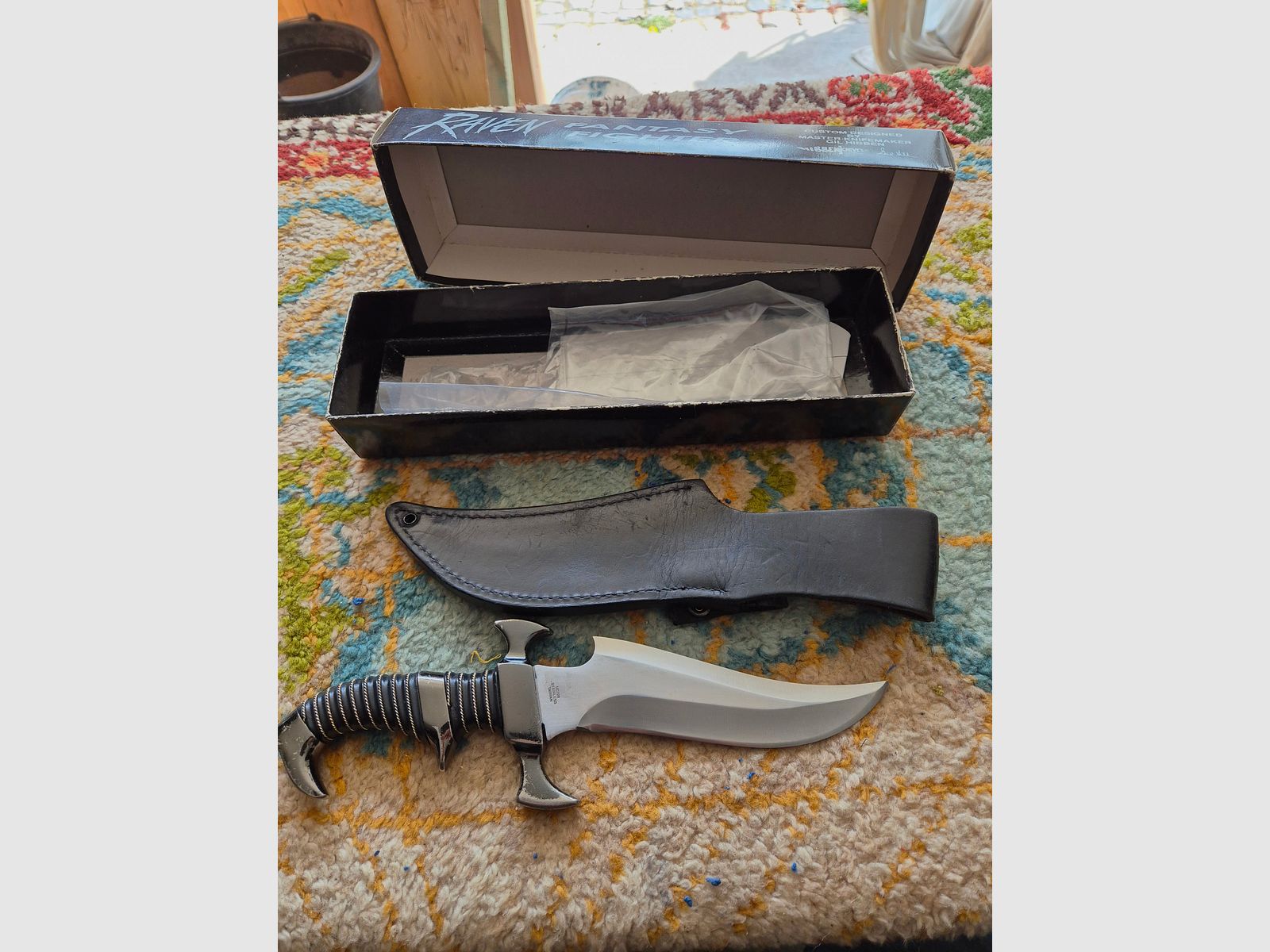 Hibben Knives Raven Custom Design Series Fantasy Fighter