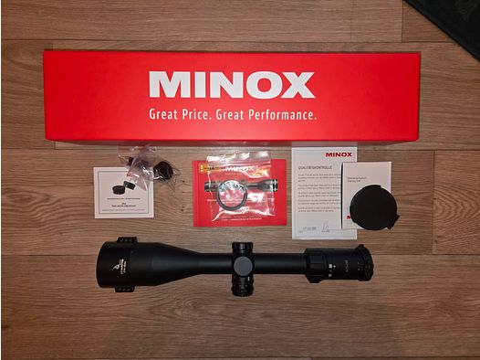 Minox Allrounder 3-15x56 FRA et cache tourelle, EP-Arms