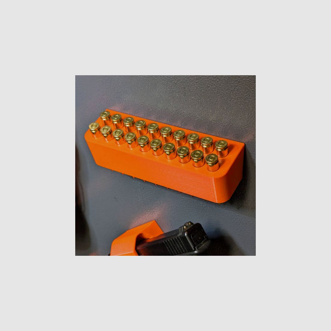 Supporto magnetico per munizioni per cartucce per armadietto delle armi - Accessorio per armadietto delle armi, immagine 4 di 7