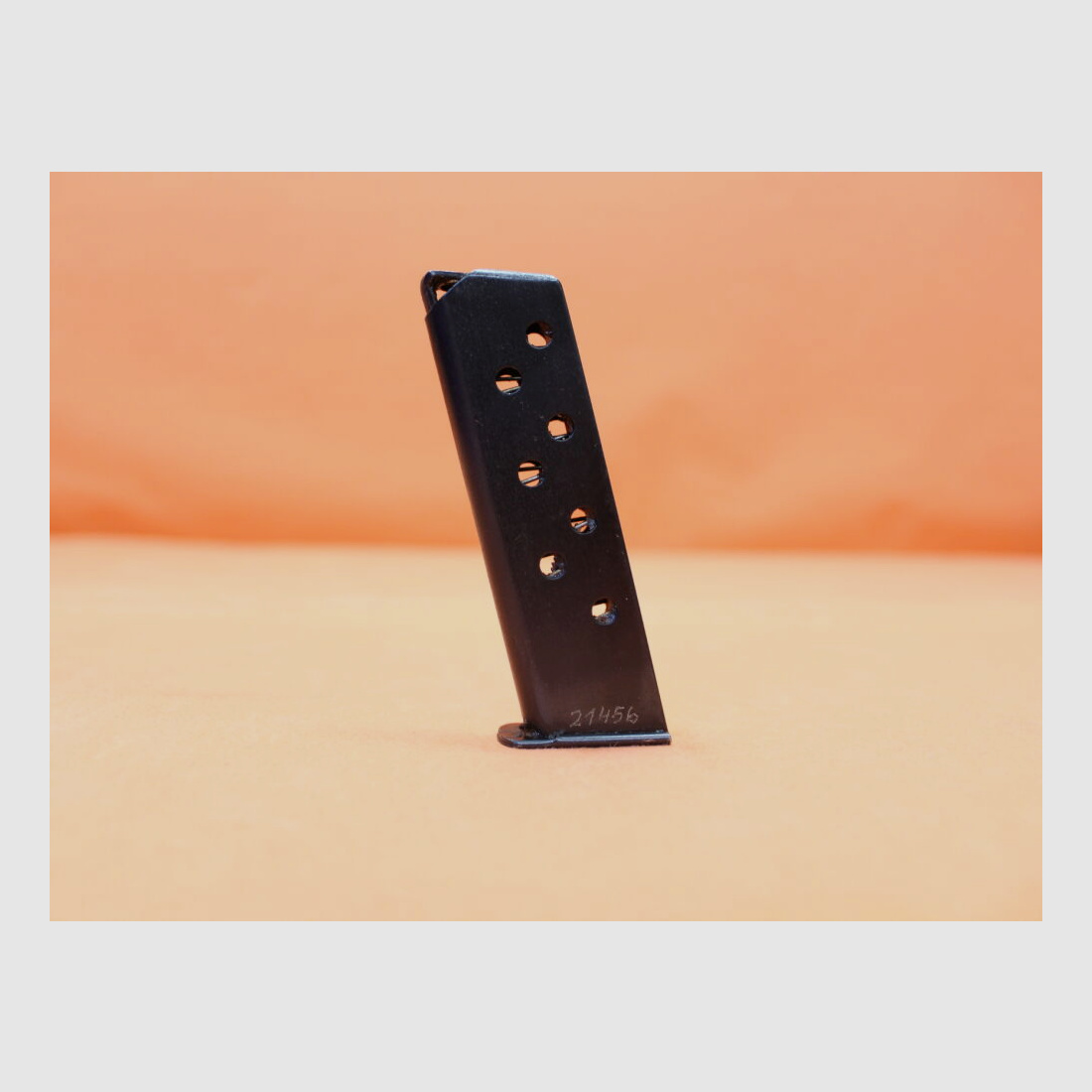 DDR SURPLUS Walther PP: Magazine DDR (without marking) 8-round blued without magazine base 7.65mm Browning