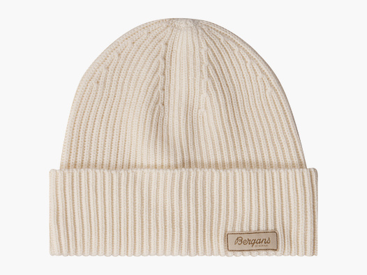 Bergans Nordmarka Merino Beanie Vanilla White One Size
