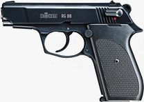 Pistolet gazowy RÖHM (SRS) RG88 czarny kal. 9mm P.A.