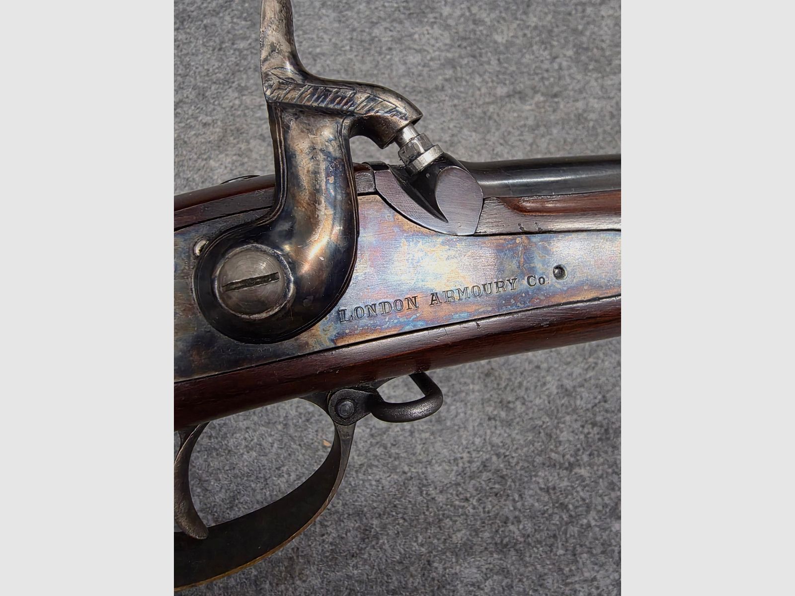 London Armoury cal. .58 Perkussionsgewehr Nachbau des Enfield Muskete Vorderladergewehr von 1853 aus dem Amerikanischen Bürgerkrieg Euro Arms of America Vorderlader Perkussionsbüchse Rifle Perkussion