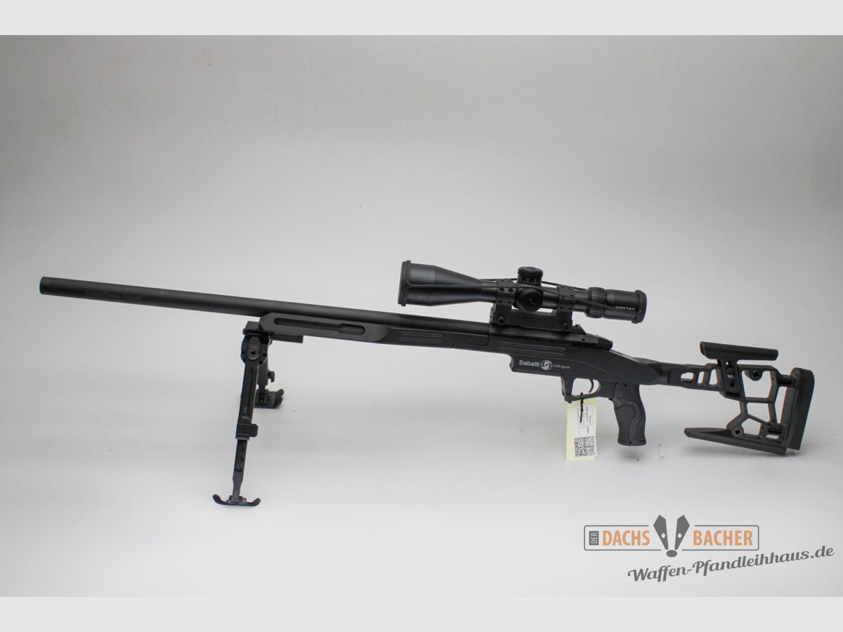 Rep. carabine Mercury STR Sport FC noire cal. .308 Win avec Vortex 5-25x56 et filetage