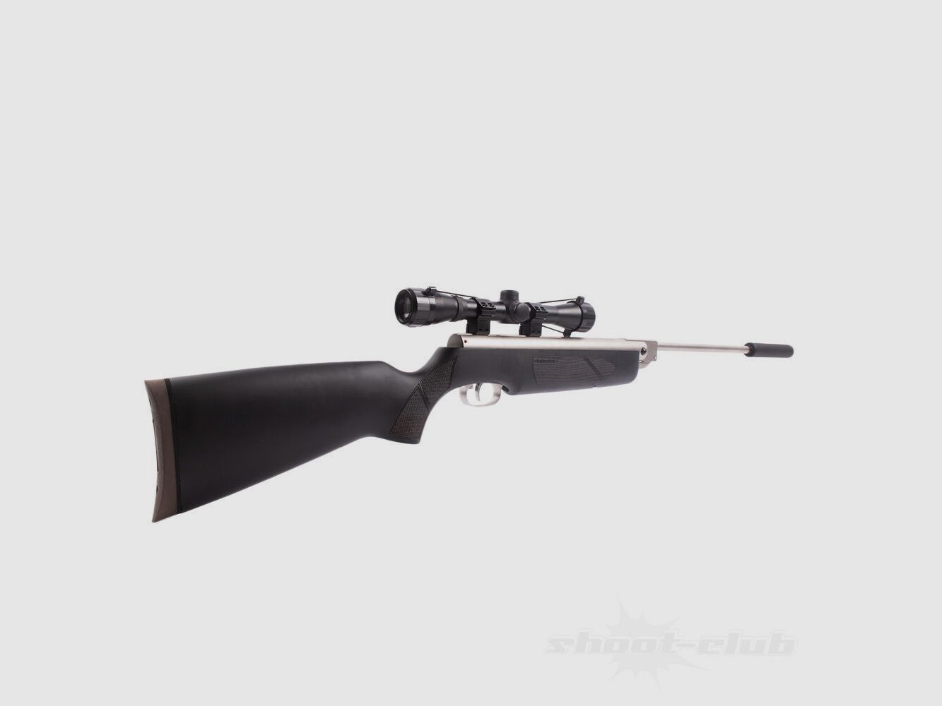 Weihrauch Weihrauch HW 35 Black Silence 4,5mm Diabolos Futteral-Set