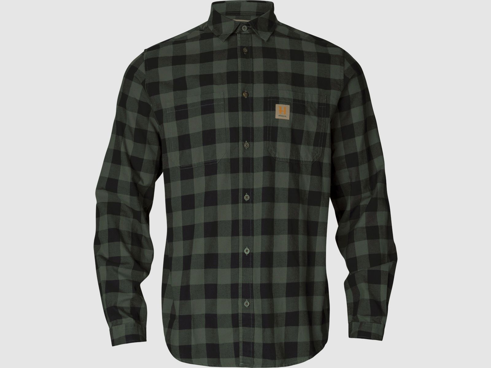 Härkila Hemd Scandinavian L/S Green check