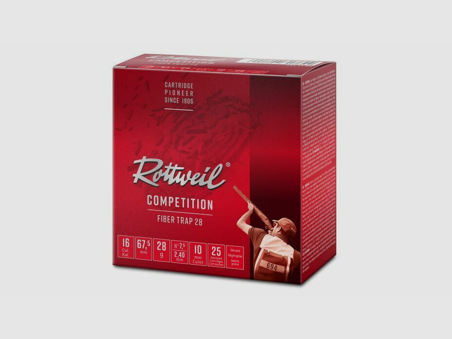 Rottweil FASAN F TRAP 28g à25 16/67,5 - 2,4MM
