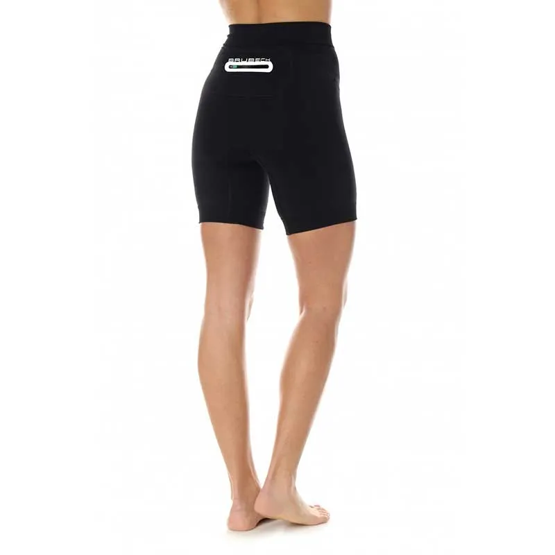 Brubeck ATHLETIC women's running shorts black, image 2 of 2