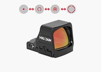 Holosun HS507COMP Offenes Reflex Rotpunktvisier mit wechselbarem Absehen (2MOA Punkt, 8/20/32MOA Kreis)