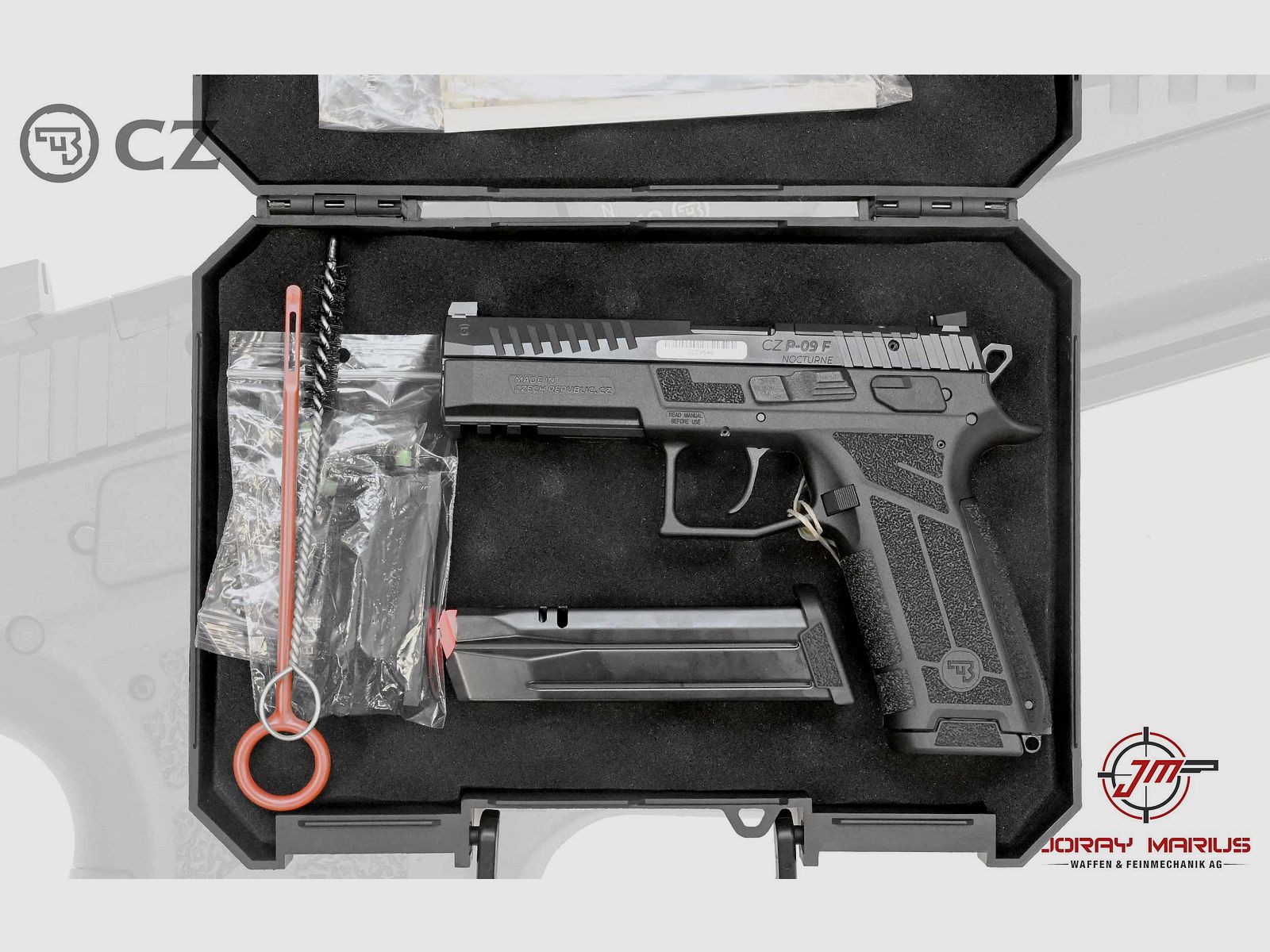 CZ P-09 F Nocturne Fullsize 9mm Para, imagen 2 de 2
