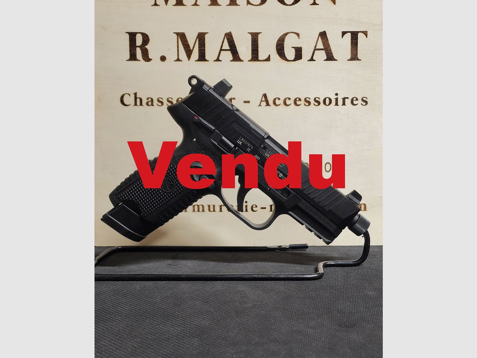 FN HERSTAL 502 Tactical BLACK cal. 22Lr (Gebraucht)