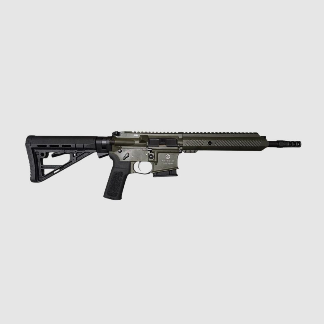 SCHMEISSER AR15 S4FSport OD Green 10,5" semi-automatisch geweer herfstaanbieding RRP: 2349€
