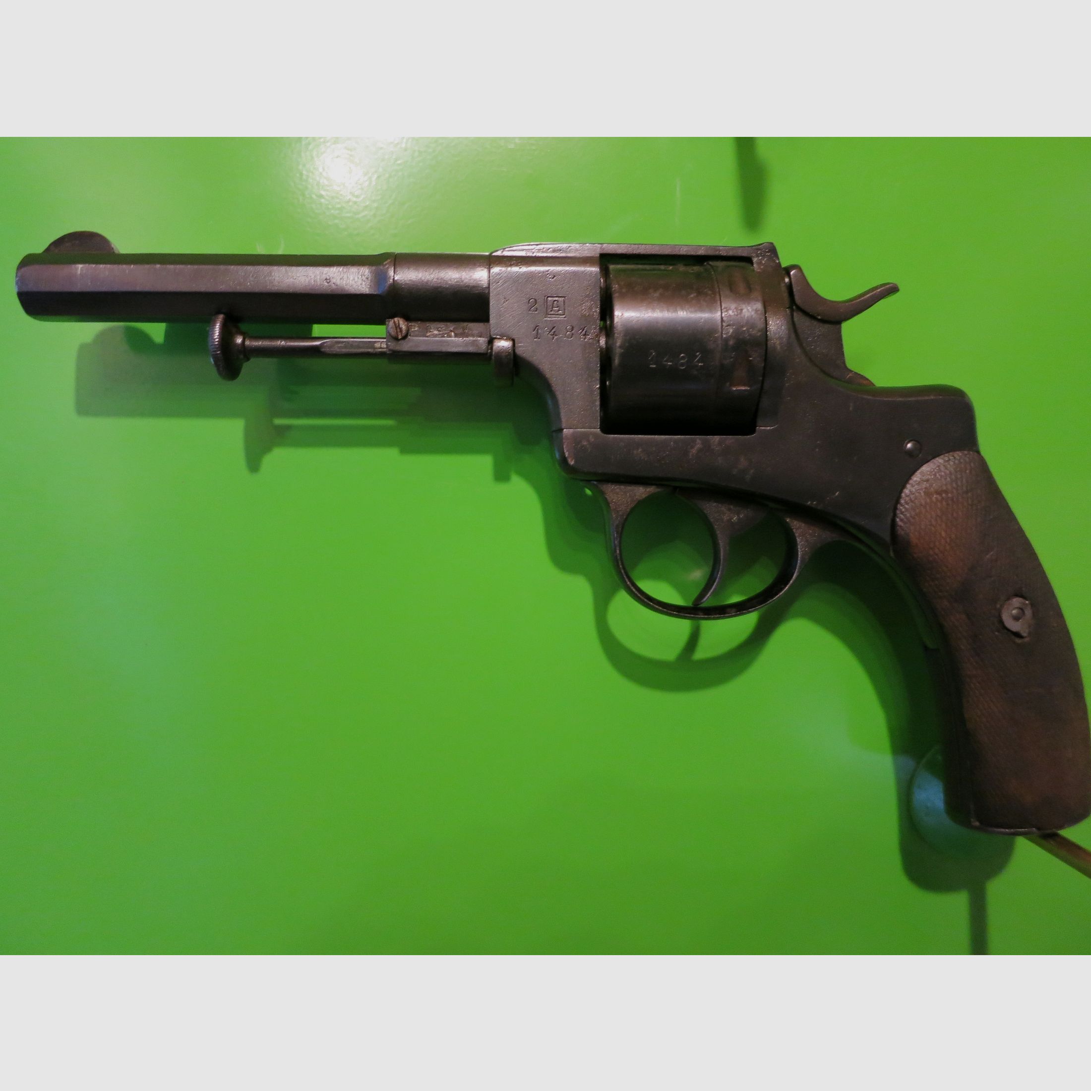 Revolver, Nagant M1883-Revolver, Waffenschule der Artillerie    #89-