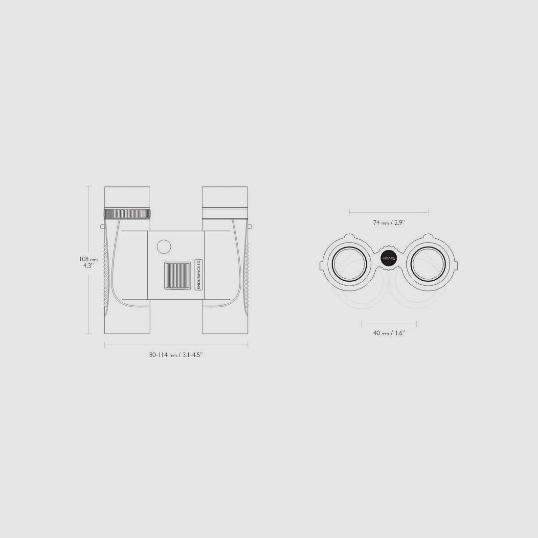 Hawke Endurance ED 8x25 Compact, Bild 3 von 43