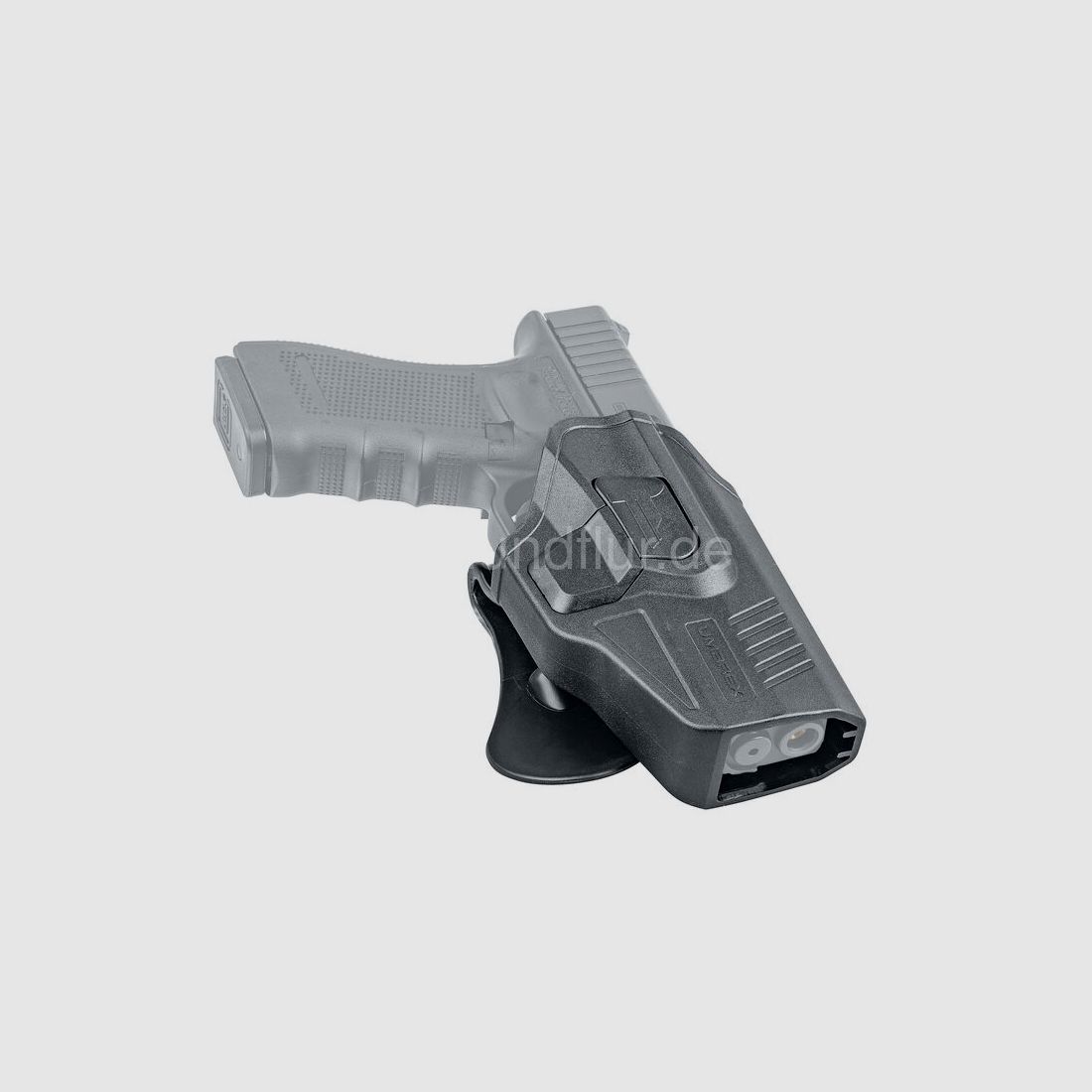 Umarex Polymer Paddle Holster G17/19 w tym przycisk zwalniający