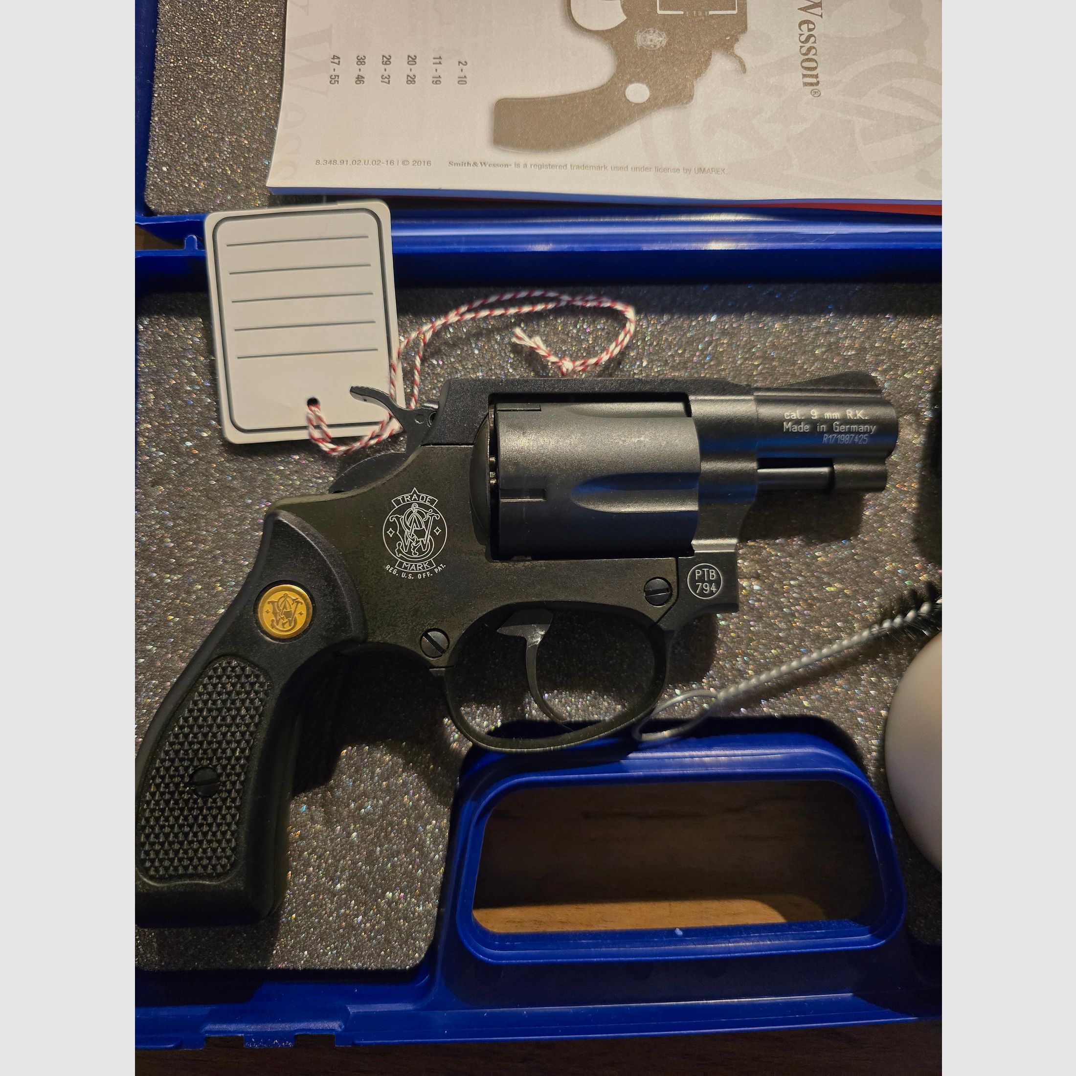 Smith & Wesson Chiefs Special 9mm R.K black Only pickup!