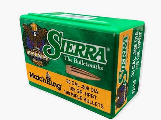 Sierra HPBT .308 WIN - 155 Grain #2156