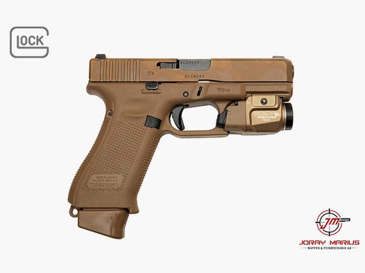 Glock 19X mit Streamlight TLR-7A 9mm Para