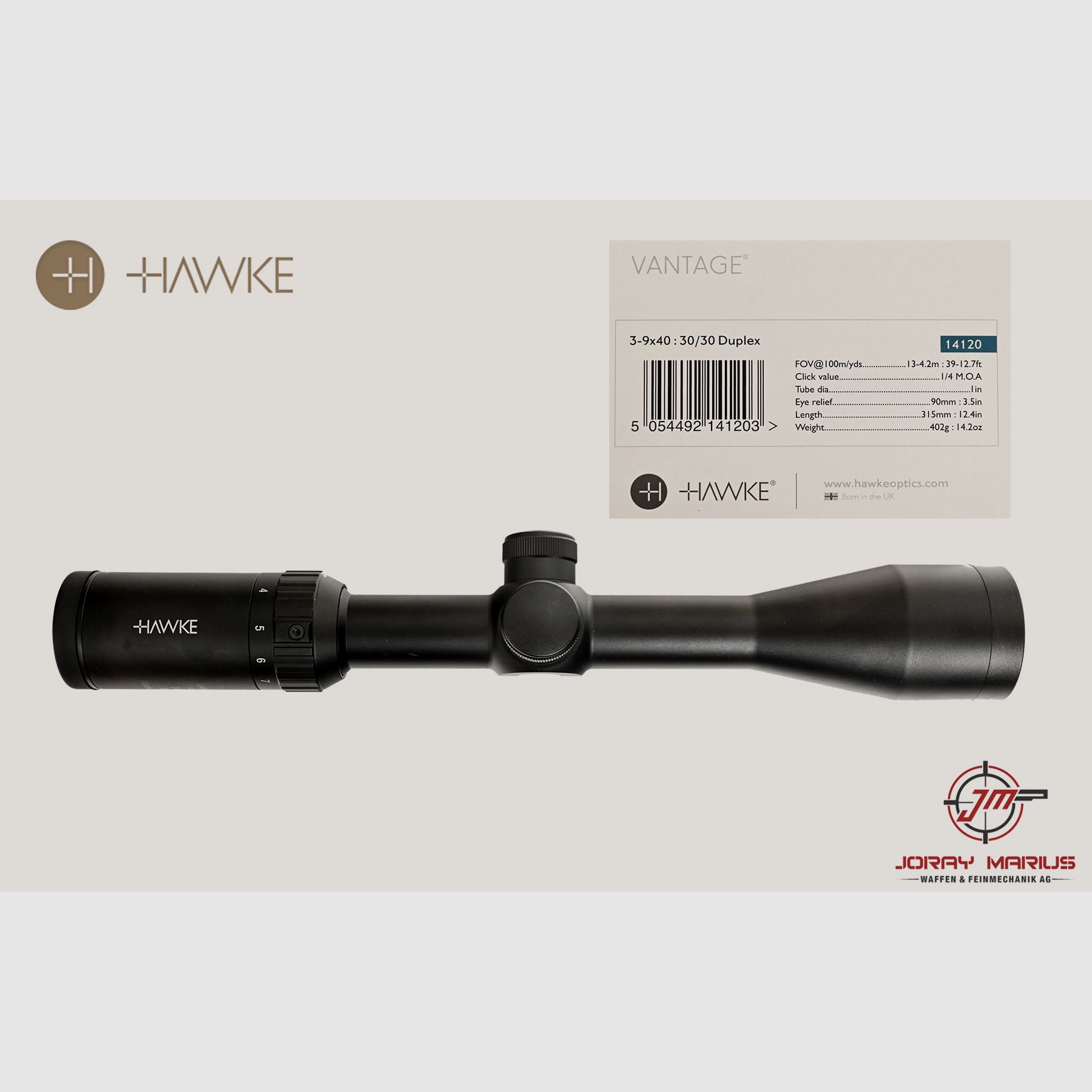 Hawke Vantage 3–9×40 30/30 Duplex, immagine 1 di 2