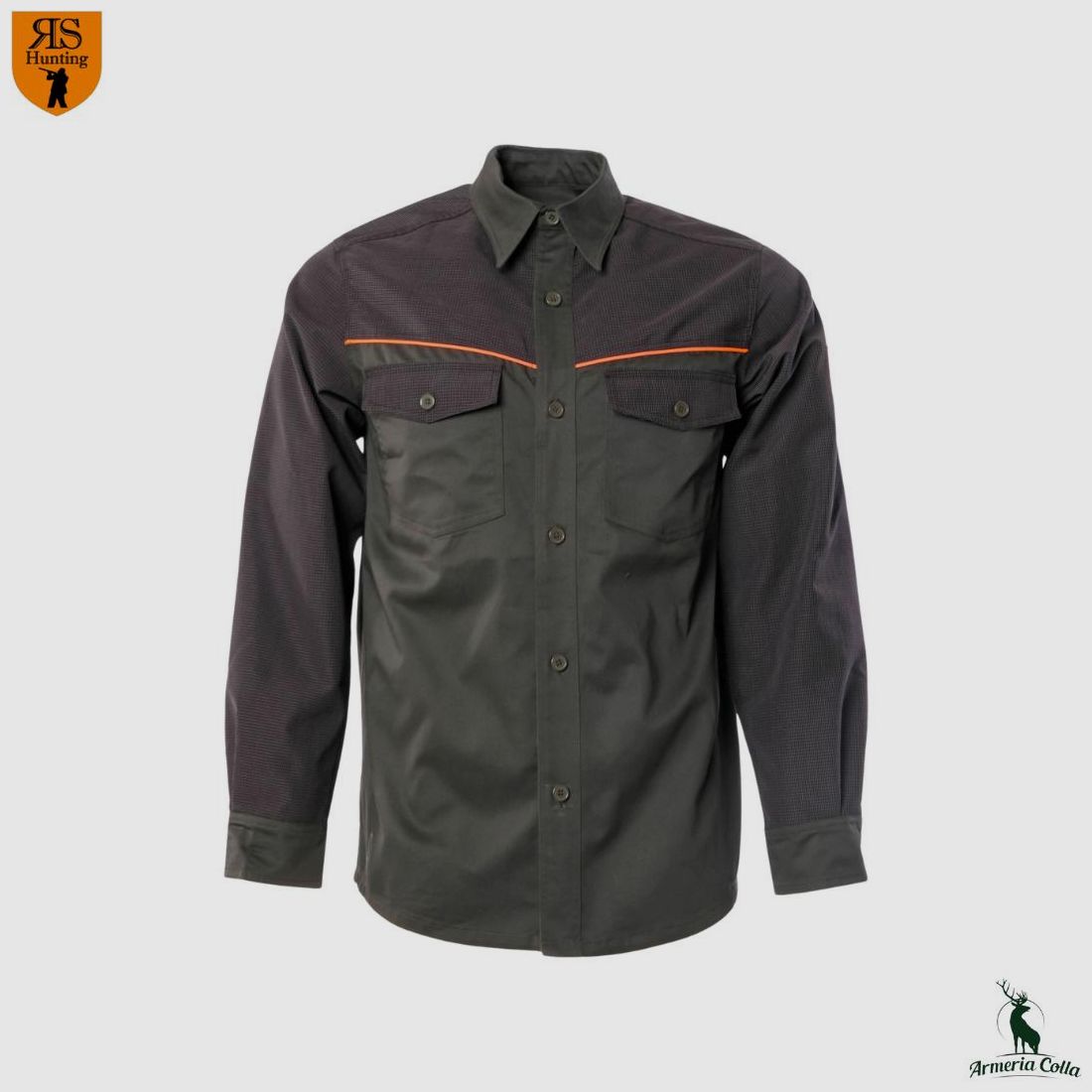 Rs Hunting Shirt Art. C250 Color Orange