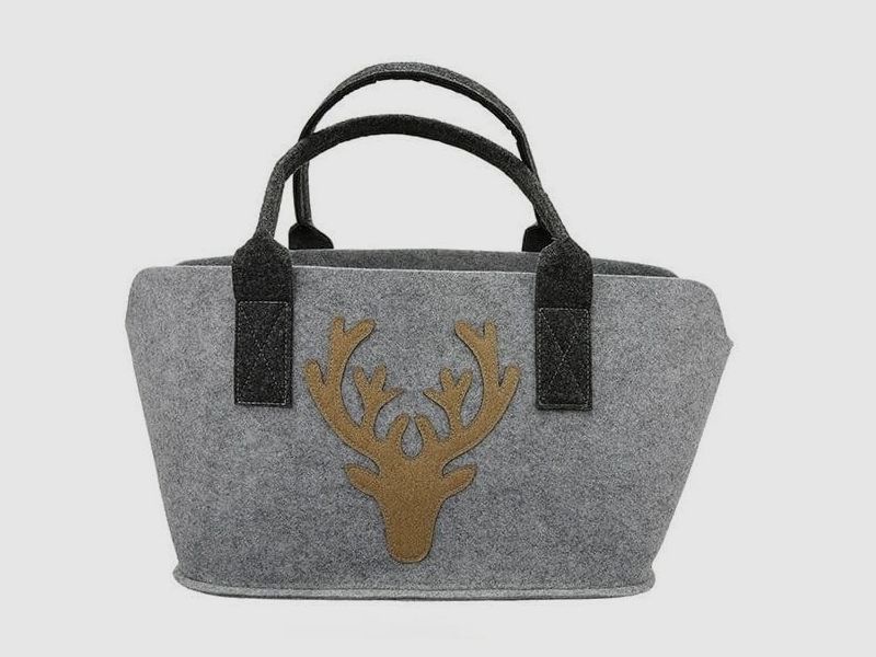 Gilde felt bag deer cork