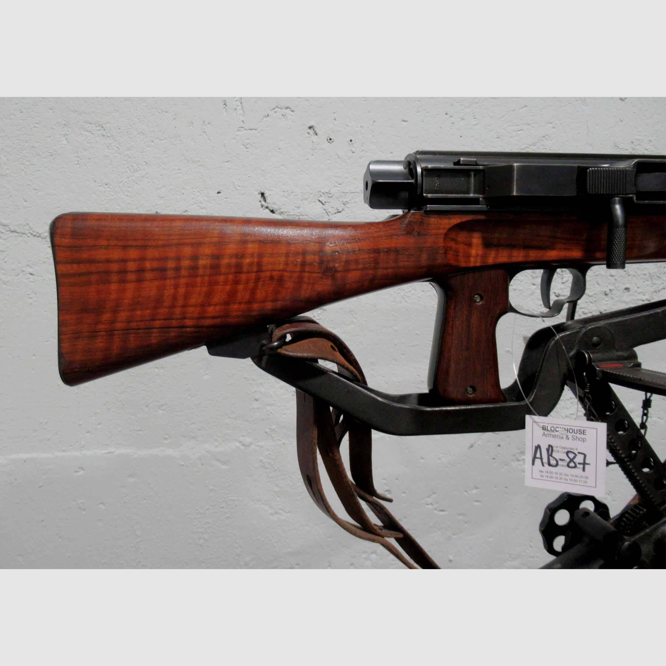 AB-87 Selbstladebüchse W+F mod. LMG 25 Kal. 7.5x55, Bild 4 von 9