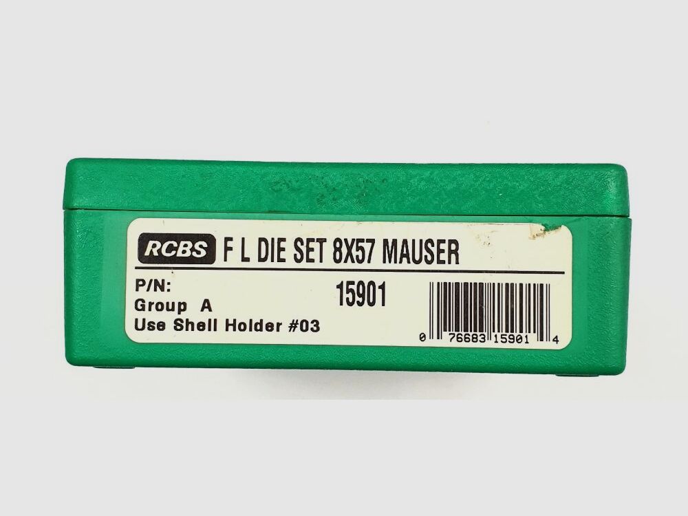 RCBS Reloader Special Full Length Die Set, 8x57 Mauser Matrizen