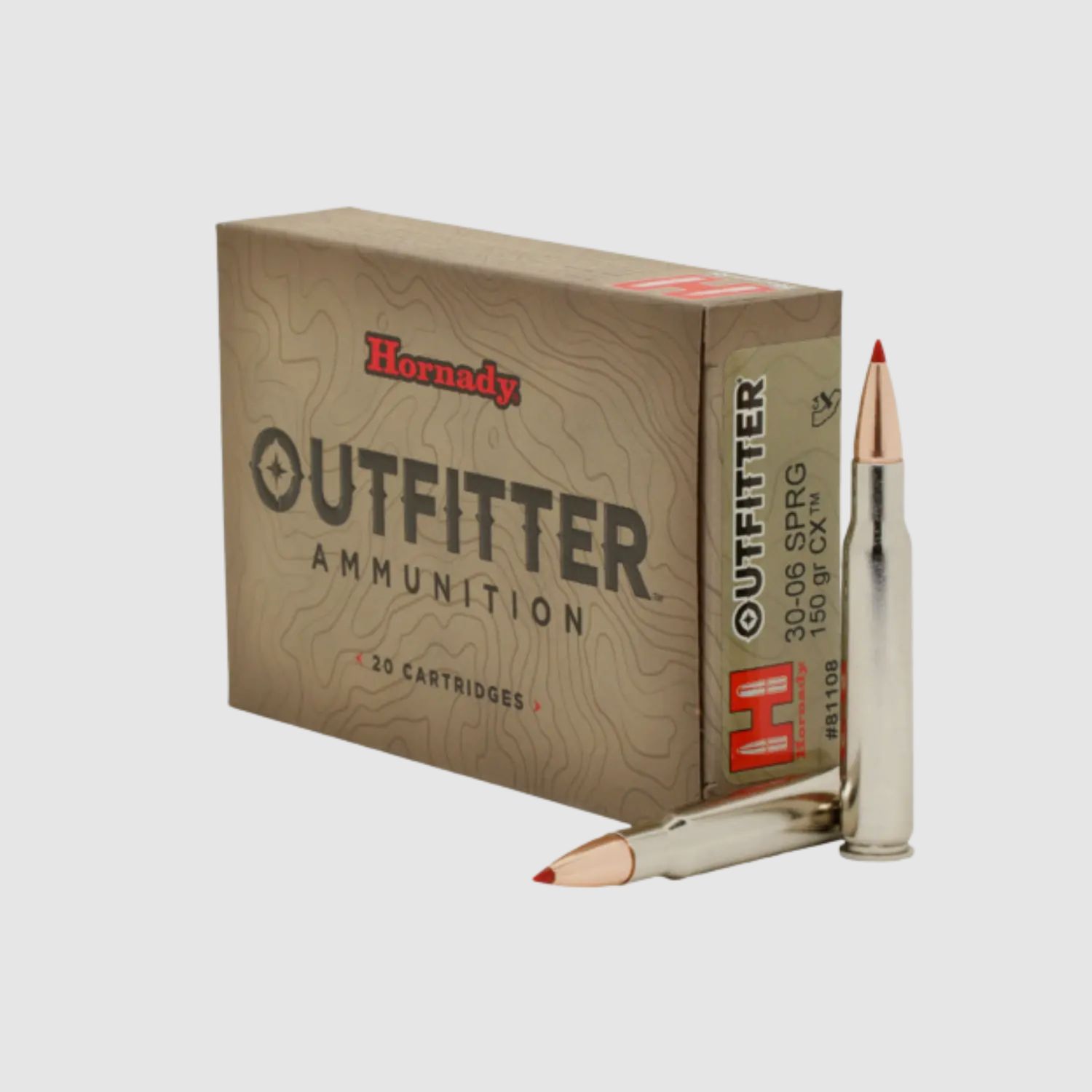 Hornady Outfitter .30-06 Springfield 150gr CX