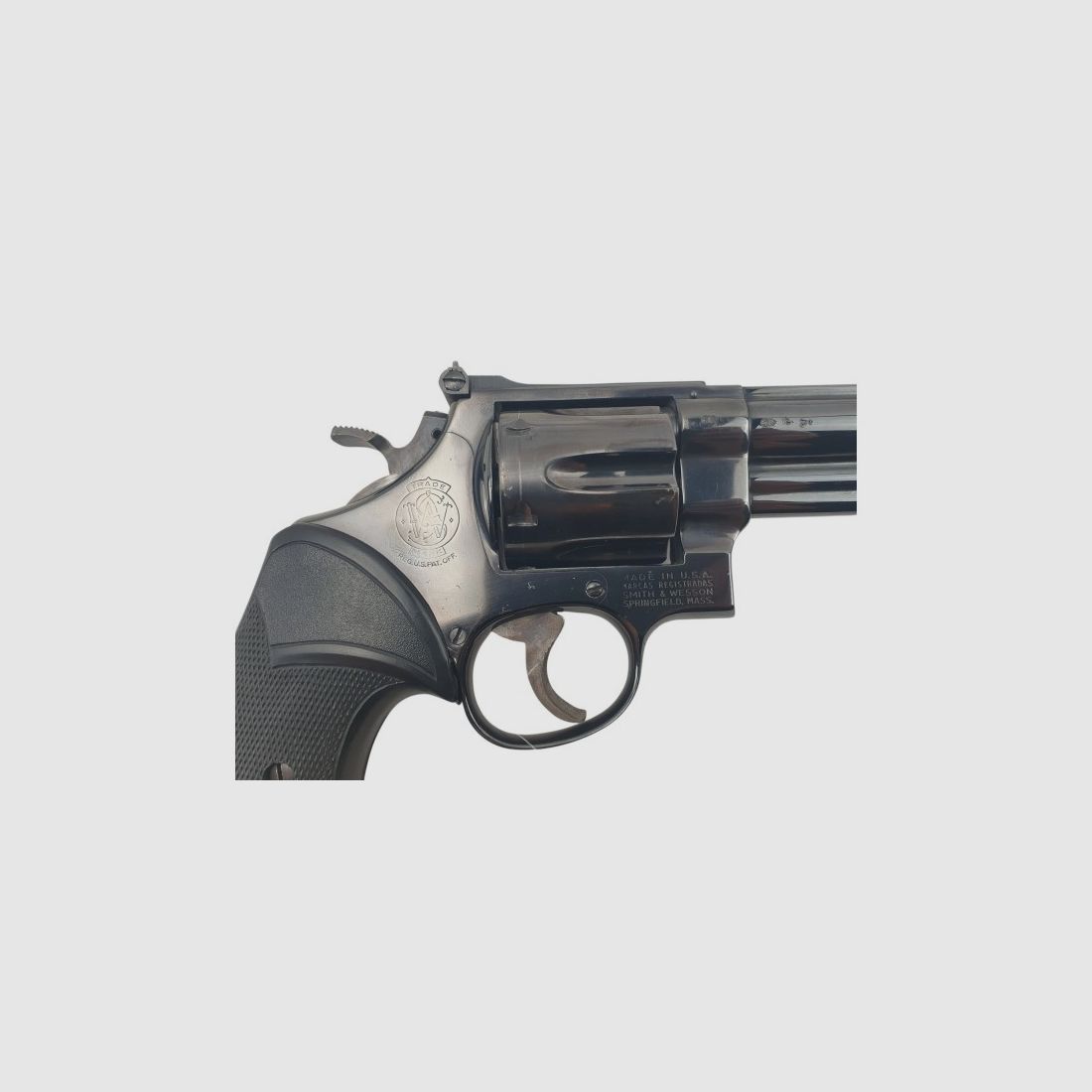 GELEGENHEITSAUSSTELLUNG - WUNDERSCHÖNER UND seltener REVOLVER SMITH & WESSON MODELL 25-5 KAL.45 COLT, Bild 3 von 13