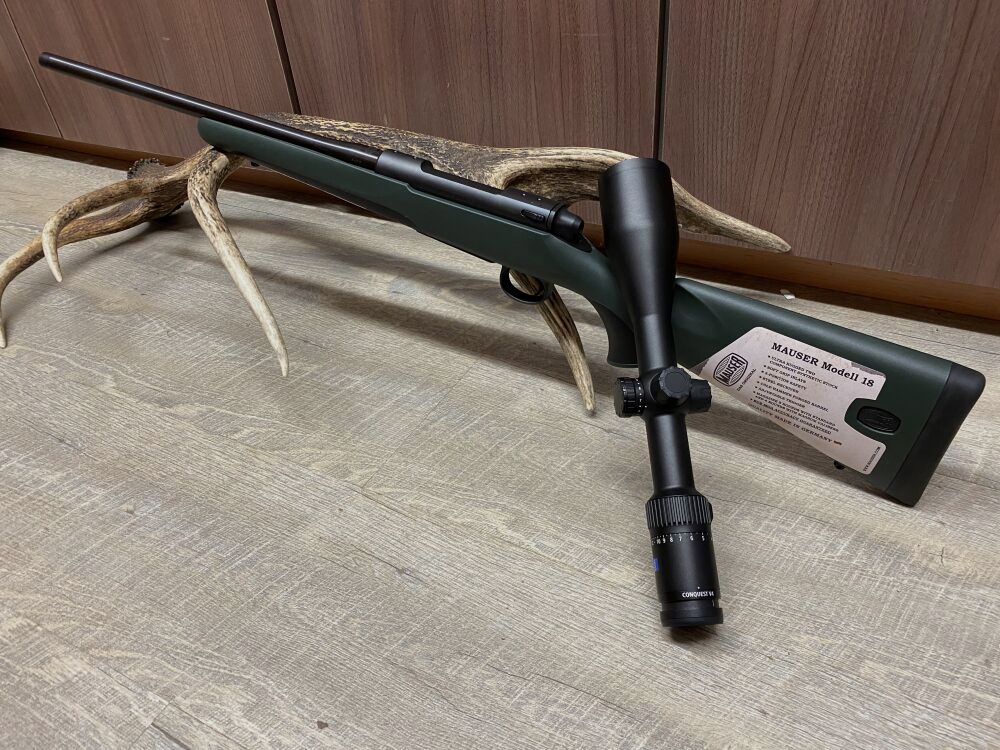 Mauser M18 Waldjagd, mit Zeiss Conquest V4 3-12x56