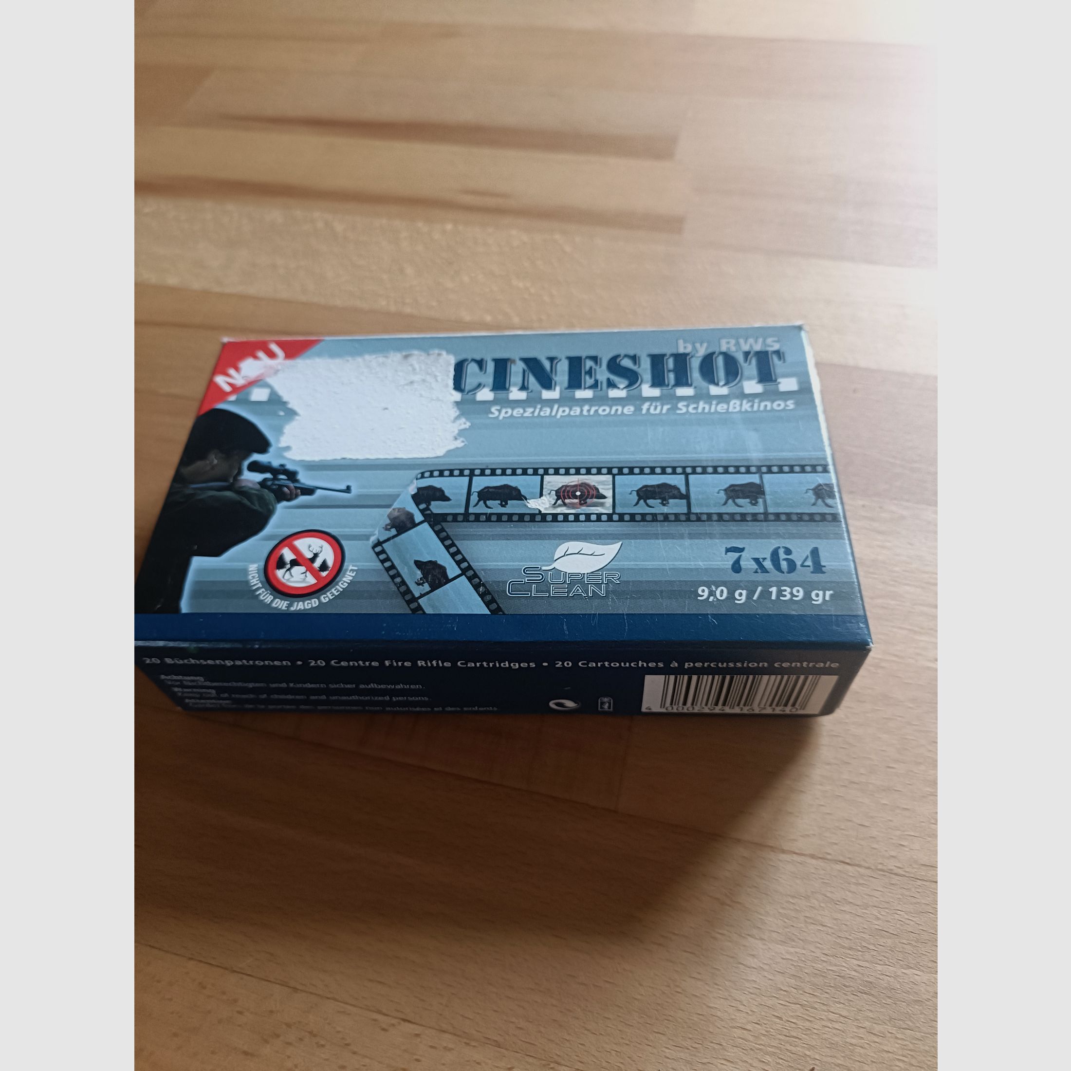 20 Schuss 7,64 Cineshot