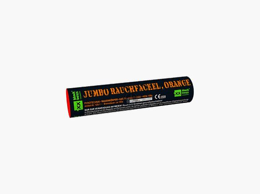 Blackboxx Jumbo Rauchfackel 100 Sek. - Orange
