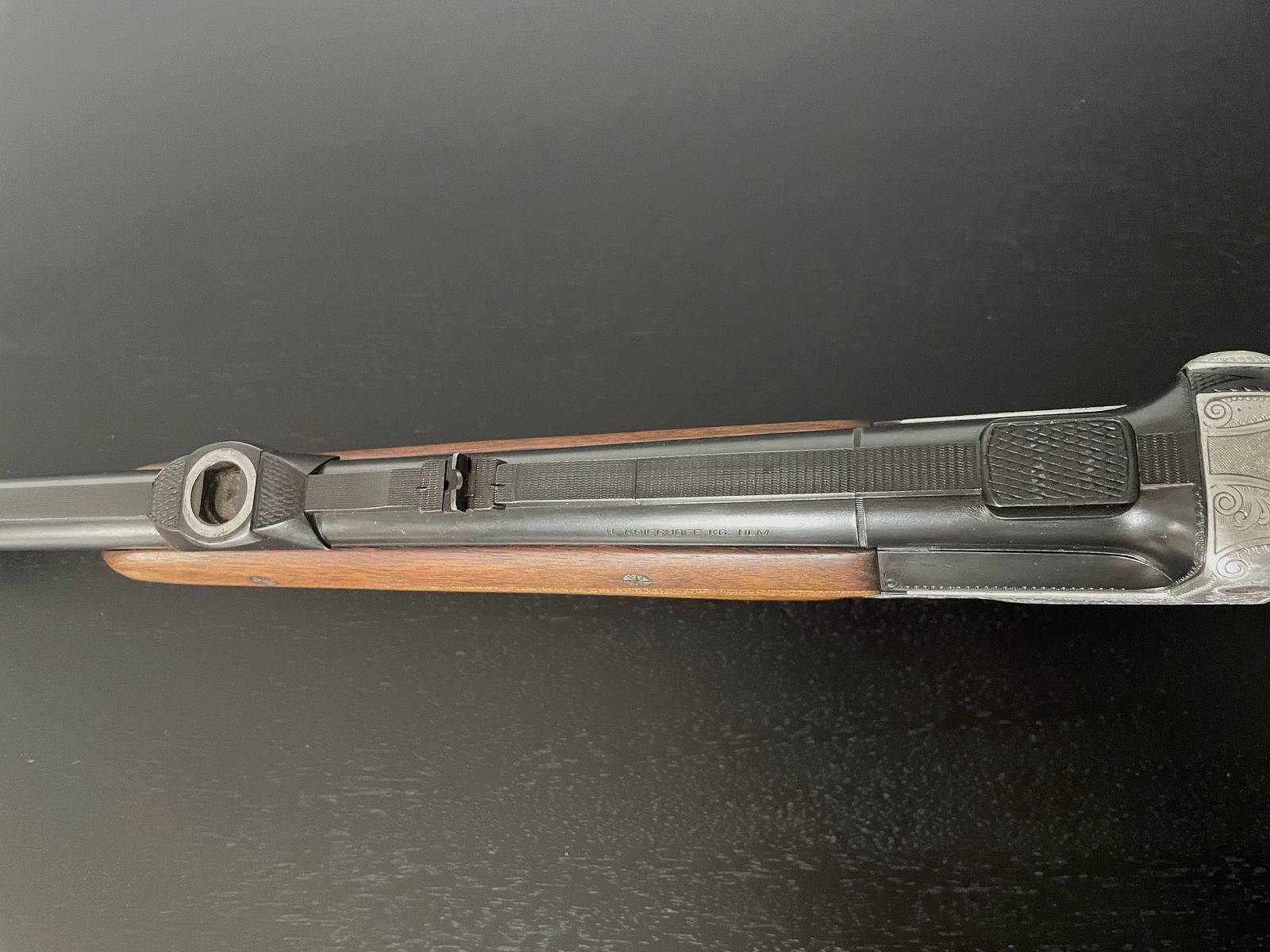 Bockbüchsflinte Krieghoff Alb Seitenspanner 7x57r 16/70 Schwenkmontage