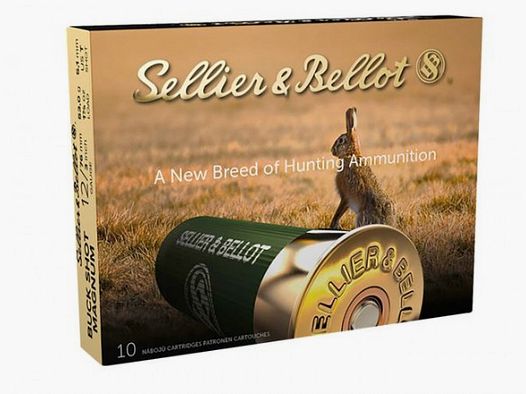 SELLIER & BELLOT BALAS DE PLOMO MAGNUM - 12/76 - 8,43MM - 53 G. - 10 DISPAROS