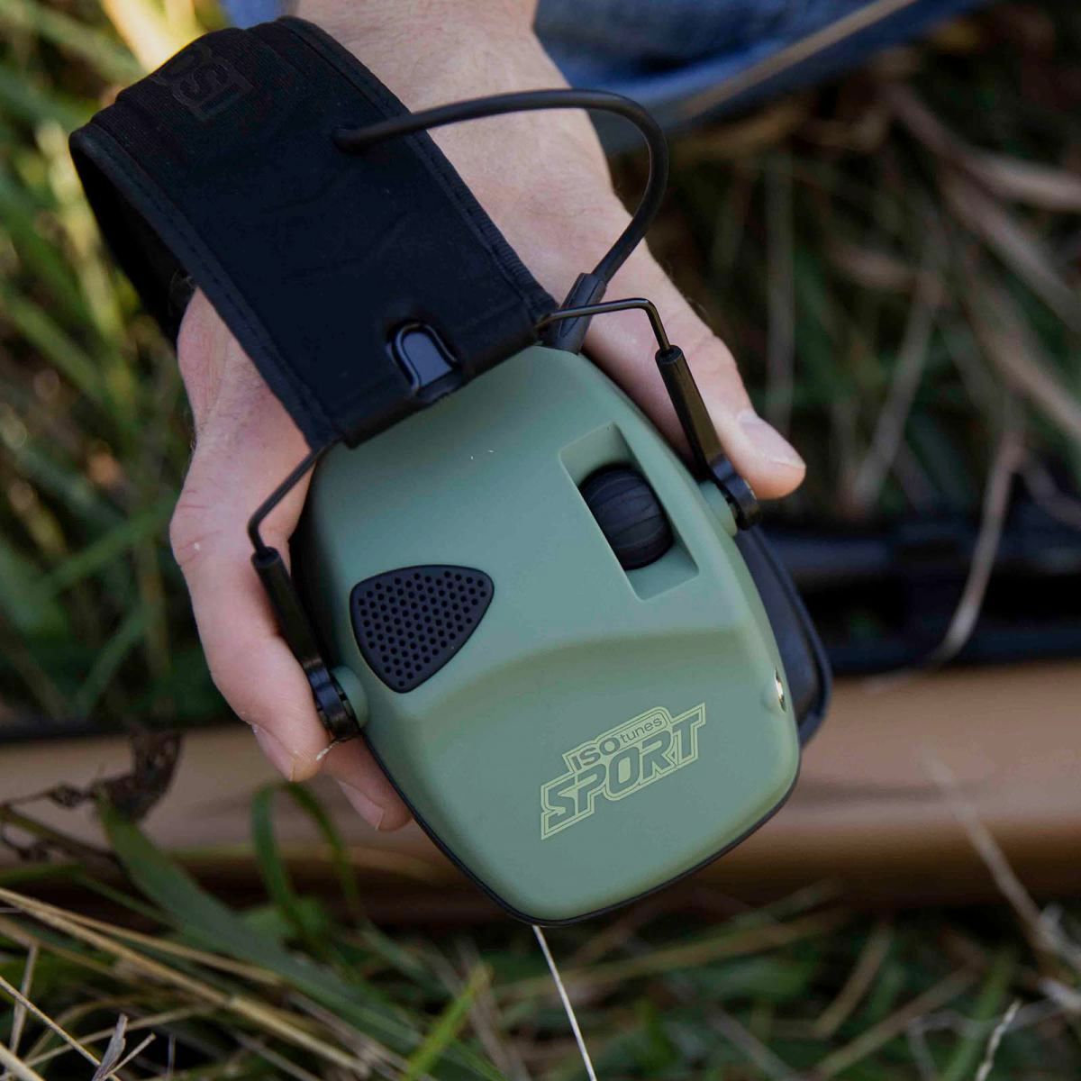 ISOTUNES Sport Defy Slim Basic Gehörschutz / Grün