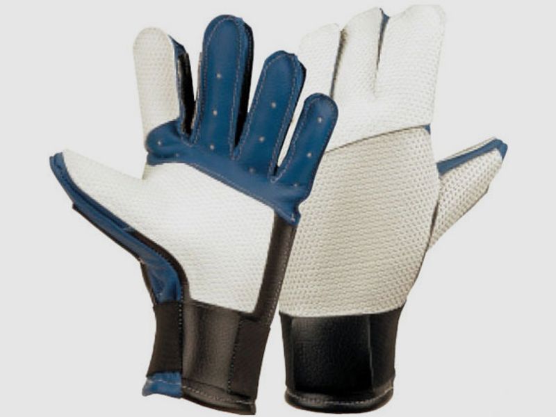 Kustermann Grip blau Schießhandschuhe