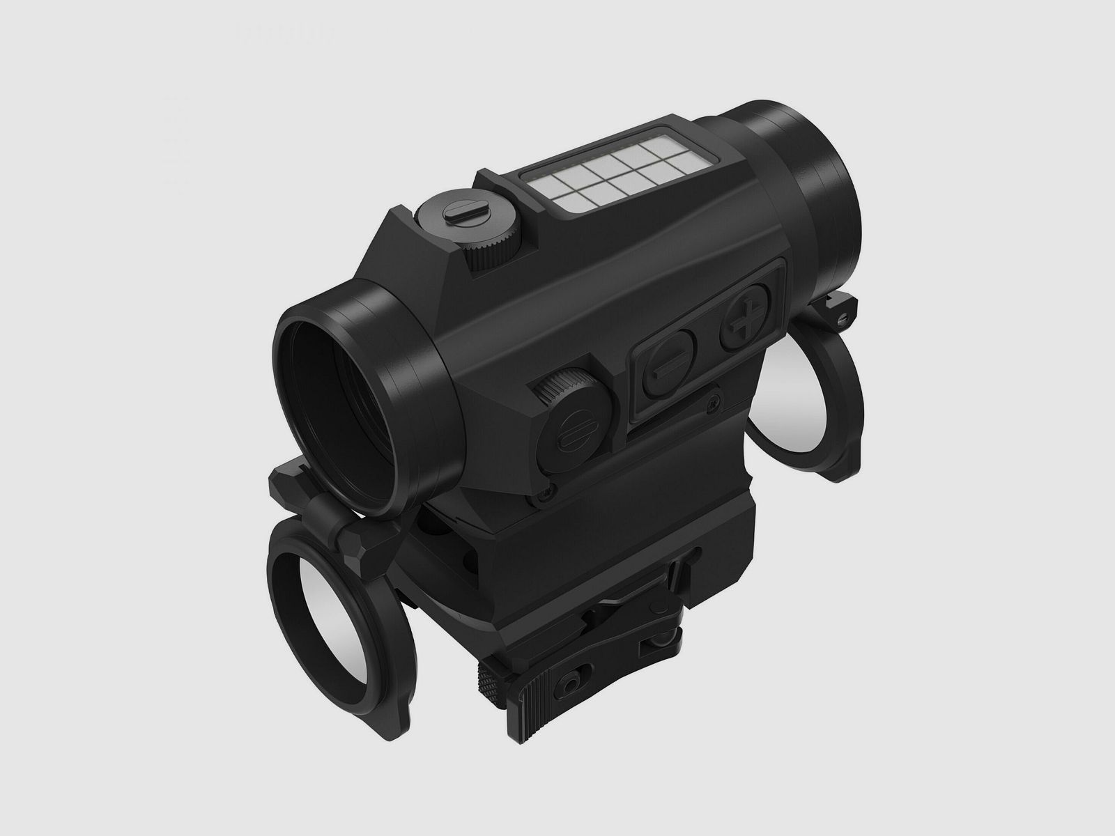Holosun Mirino Reflex HS515C-M-RD con Reticolo Rosso: 2MOA Punto & 65MOA Punto Circolare, immagine 2 di 5