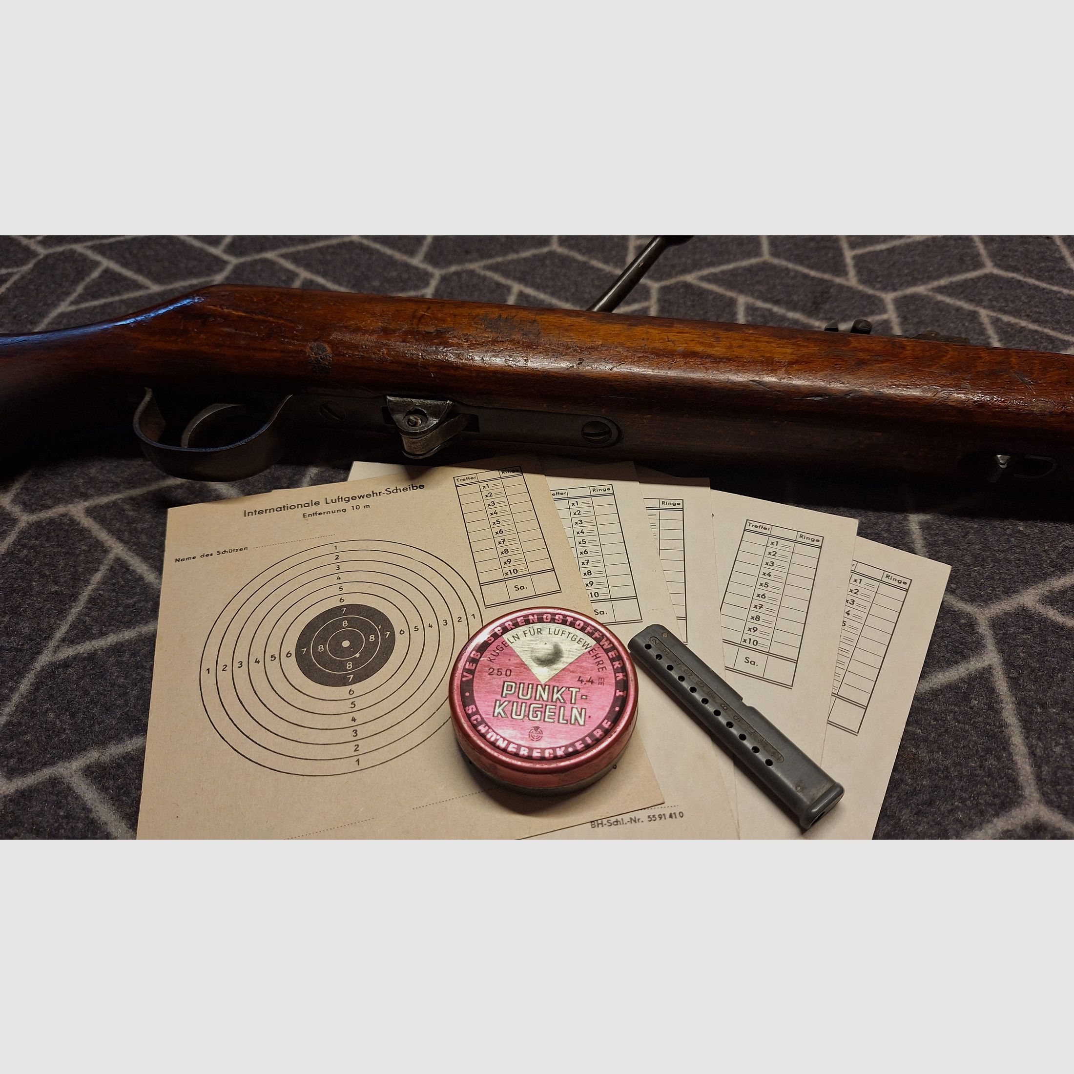 Haenel Suhl Sport Modell 49a (non 310) con caricatore 12 colpi!