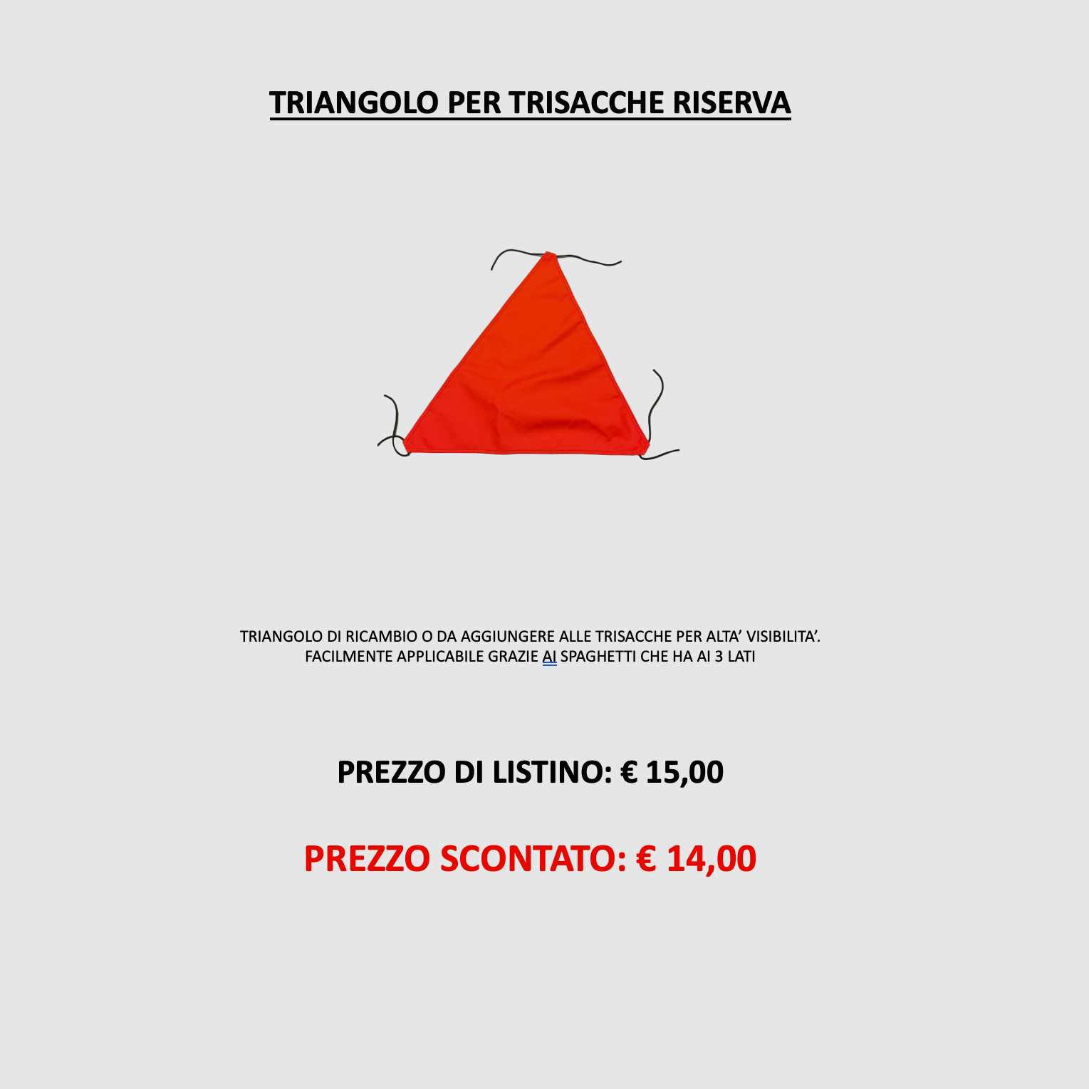 Riserva – TRIÁNGULO PARA TRÍPODES, imagen 1 de 2