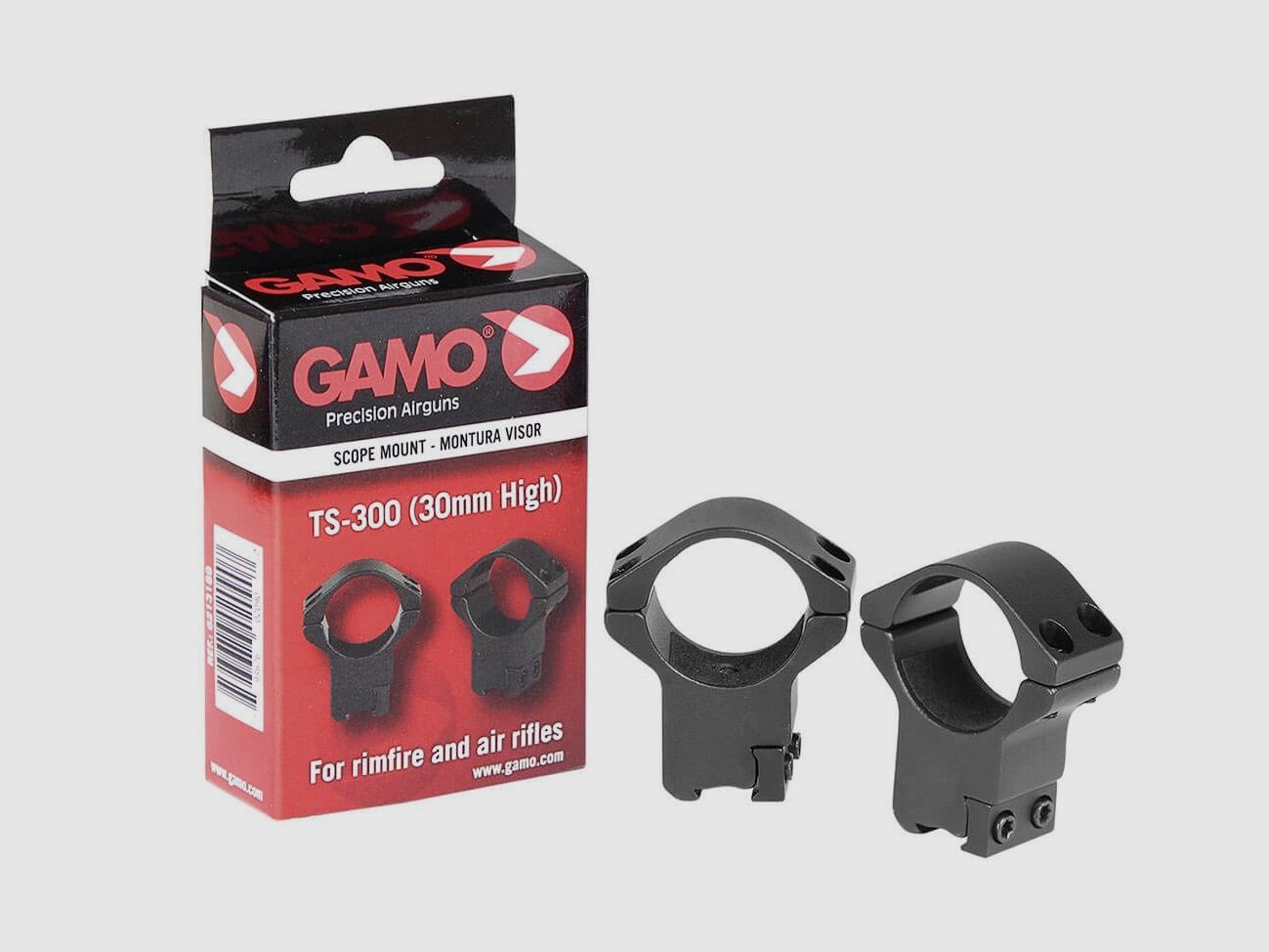 GAMO TS-300 montageringen voor 30-mm-buis, gemiddelde hoogte