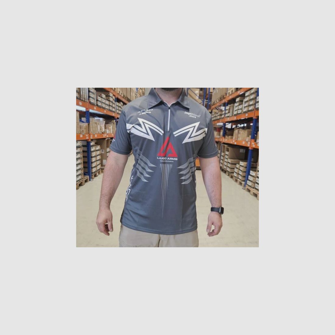 Laugo Arms Fan-Artikel T Shirt Jersey Dark Grey Gr. M