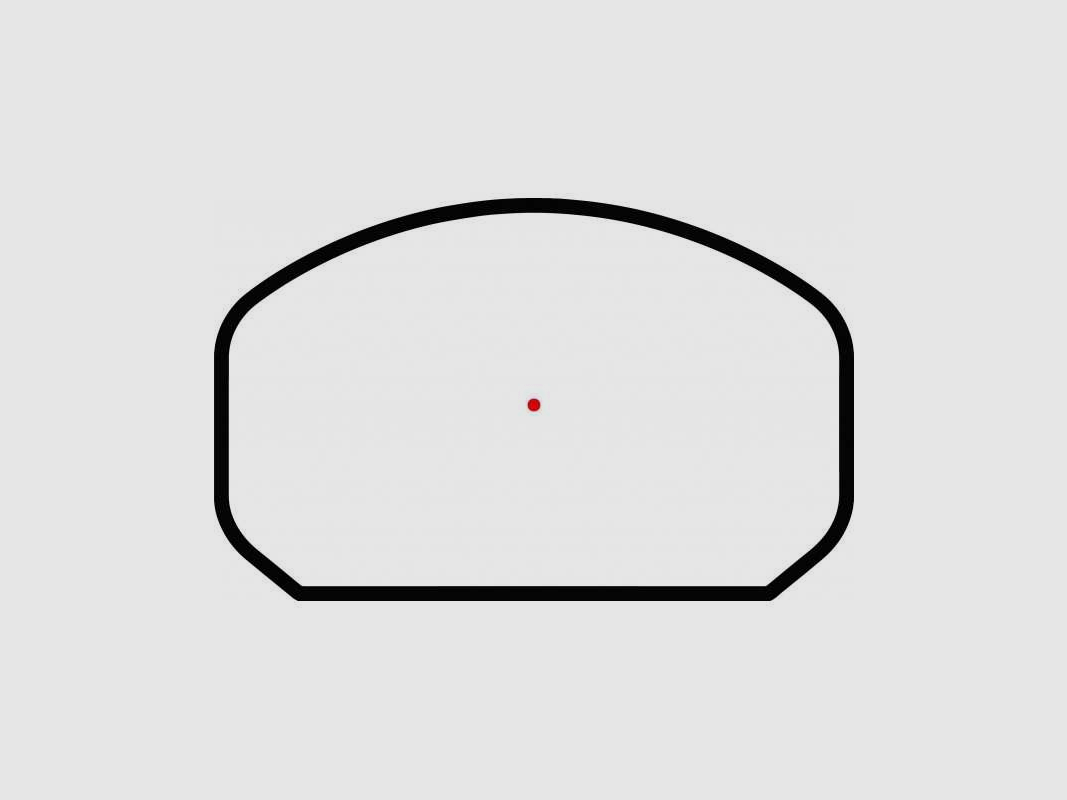 Hawke Frontier Reflexvisier 1x24 3 MOA Punkt (Slimline), Weaver