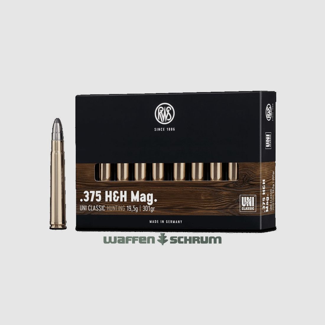 RWS UNI Classic 19,5g - 301gr .375H&H