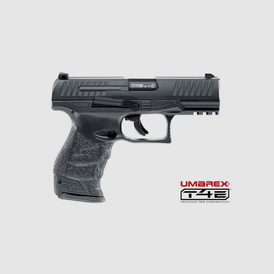 Walther Gasdruckpistole T4E PPQ M2 .43 Kal. 43 mm frei verkäuflich mit Gummigeschossen, Bild 3 von 6