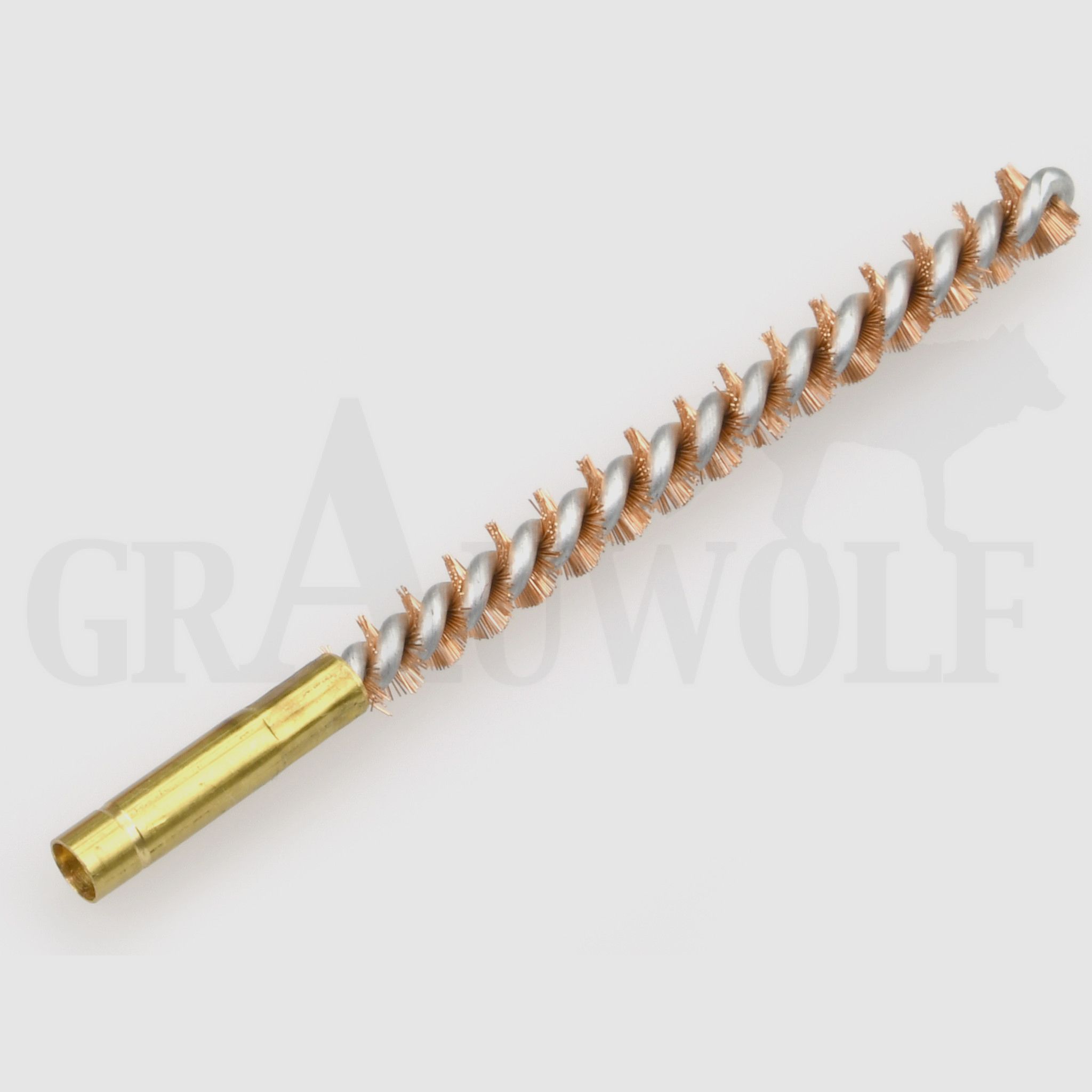 Bronzebürste für Kaliber .17 Innengewinde 1/8"