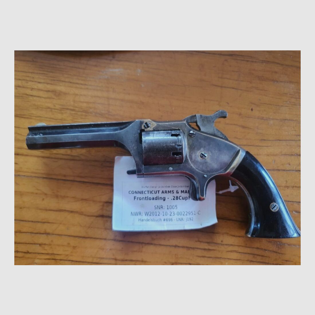 Connecticut Arms & Arms & Manf.Co Frontloading