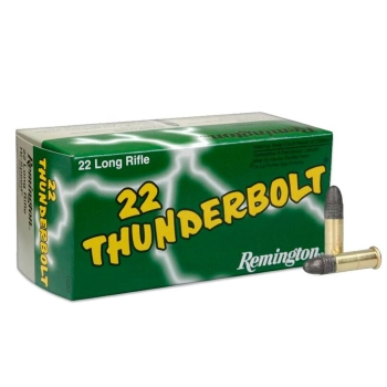 Munición REMINGTON cal. 22 LR Thunderbolt HV 2,6 g/40 gr