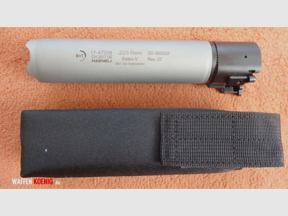 Sig Sauer SIG-SAUER SELBSTLADEGEWEHR MOD. MCX VIRTUS -11,5" mit B&T ROTEX-V SCHALLDÄMPFER, KAL .223 Rem